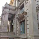 黑河 黄金麻花岗岩光面别墅外墙干挂施工完成