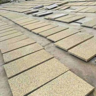 黑河 黄金麻荔枝地铺石面排板