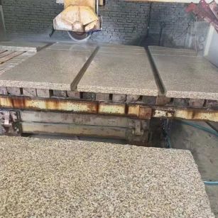 黑河 黄金麻荔枝面成品板加工