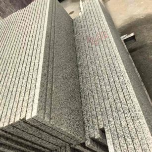 黑河 白麻荔枝面花岗岩楼梯踏步