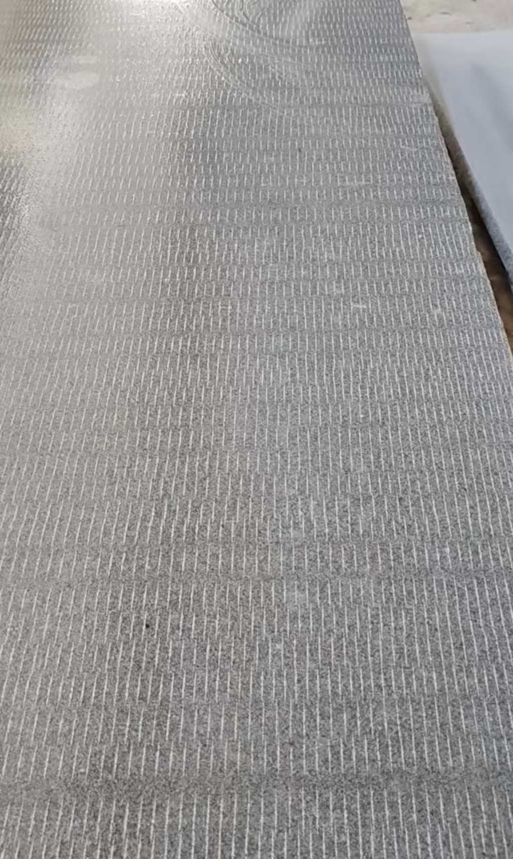 黑河 芝麻灰花岗岩斧剁面，刀斩面