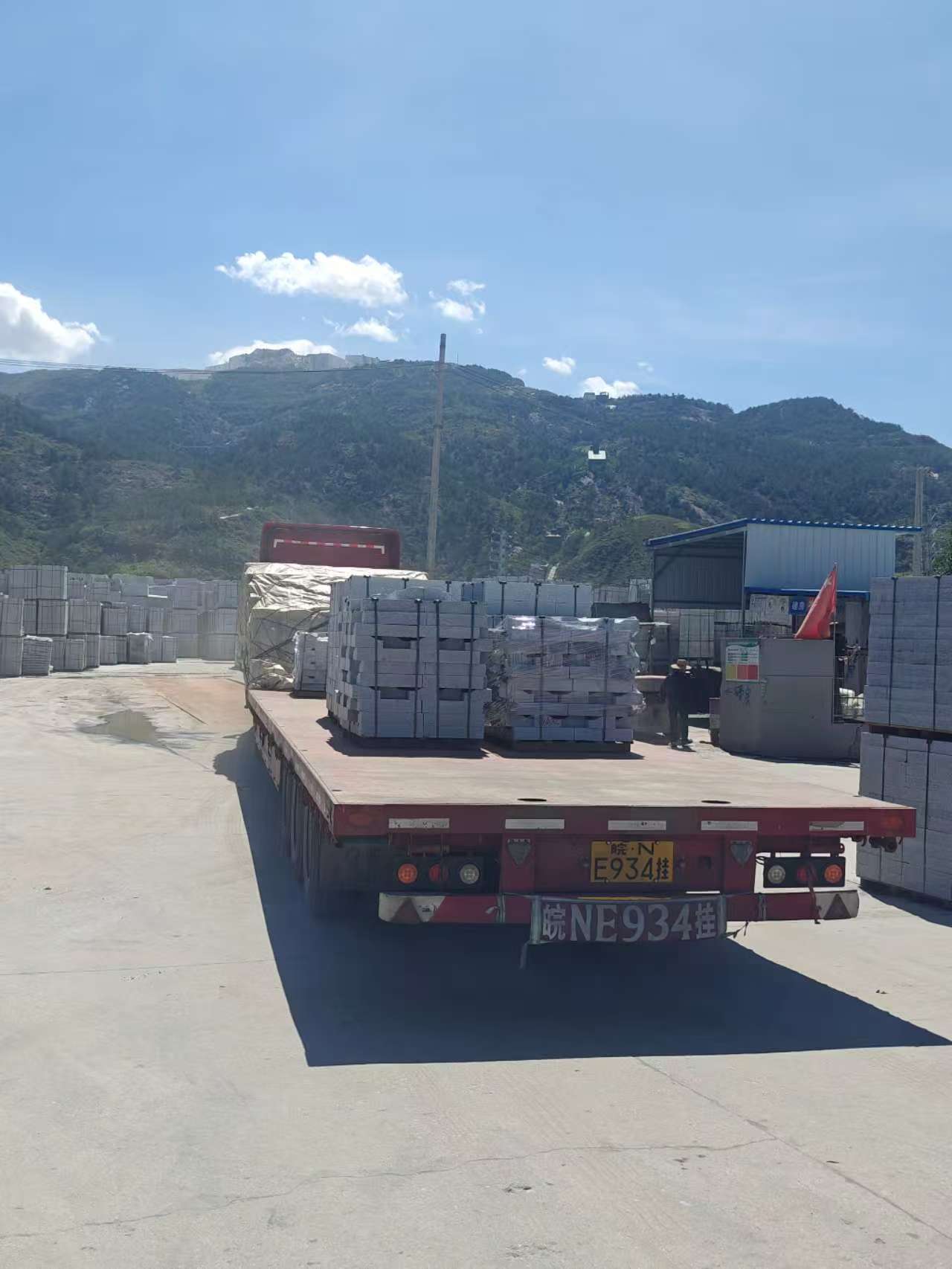 黑河 芝麻白仿形路沿石，直形路沿石