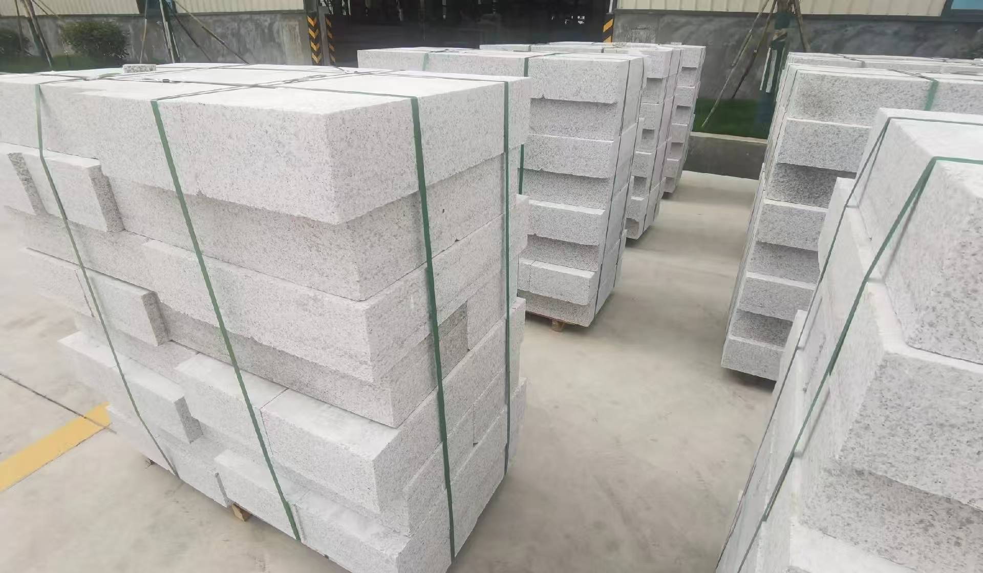 黑河 白麻花岗岩路沿石，立缘石，平缘石，路牙石，道牙石，马路牙子等